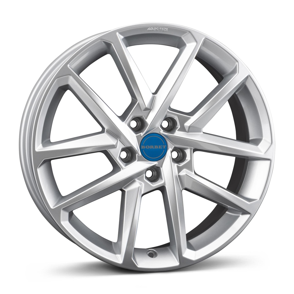 BORBET N CRYSTAL SILV 6.5x17 5/112 ET46 CB57.1