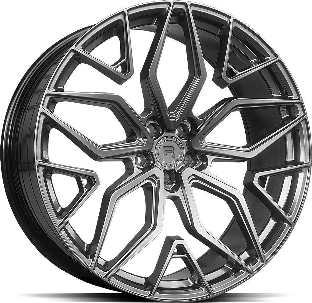 R-SERIES R17 HYPER BLACK 10x22 5/112 ET30 CB66.6