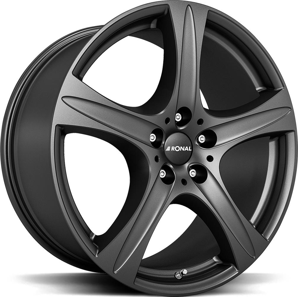 RONAL R55 SUV BLACK MATT 9x19 5/130 ET55 CB71.5