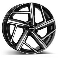 MAK QVATTRO BLACK MIRROR 8x18 5/112 ET39 CB66.5