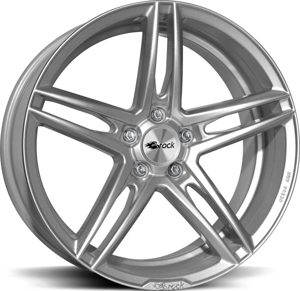 BROCK B33 CRYSTAL SILV 8x17 5/120 ET45 CB72.6