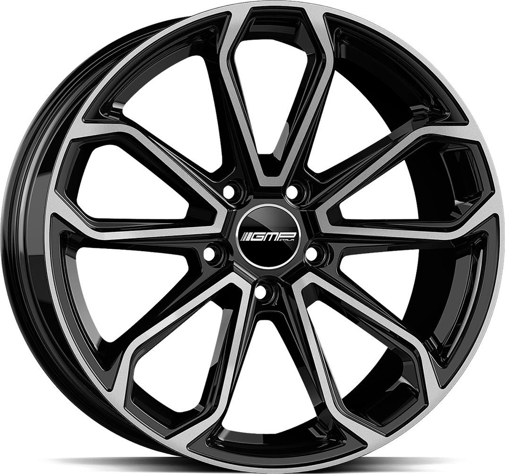 GMP FURIOSA BLACK DIAM 11.5x22 5/130 ET61 CB71.6