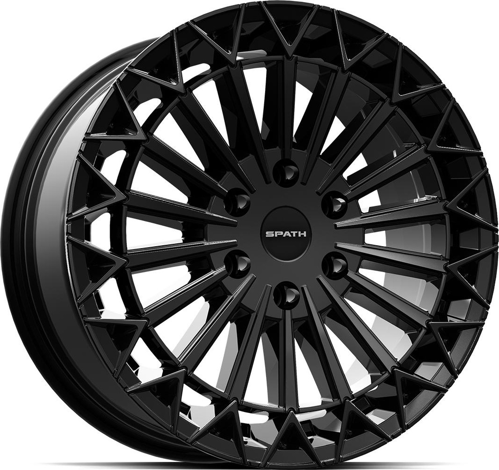 SPATH SP53 H GLOSS BLACK 8x18 6/130 ET50 CB84.1
