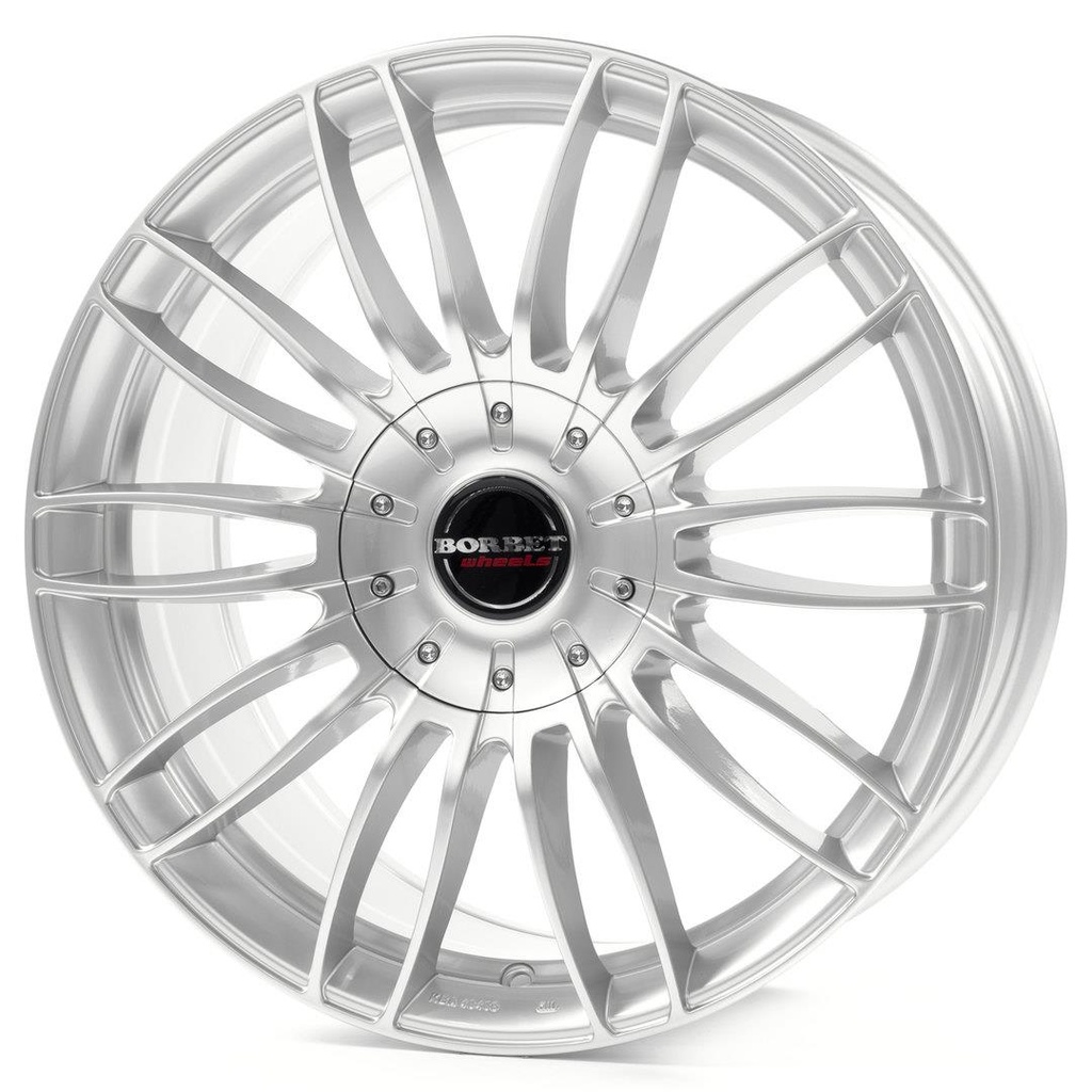 BORBET CW3 STERLING SILV 9x21 5/130 ET55 CB71.6
