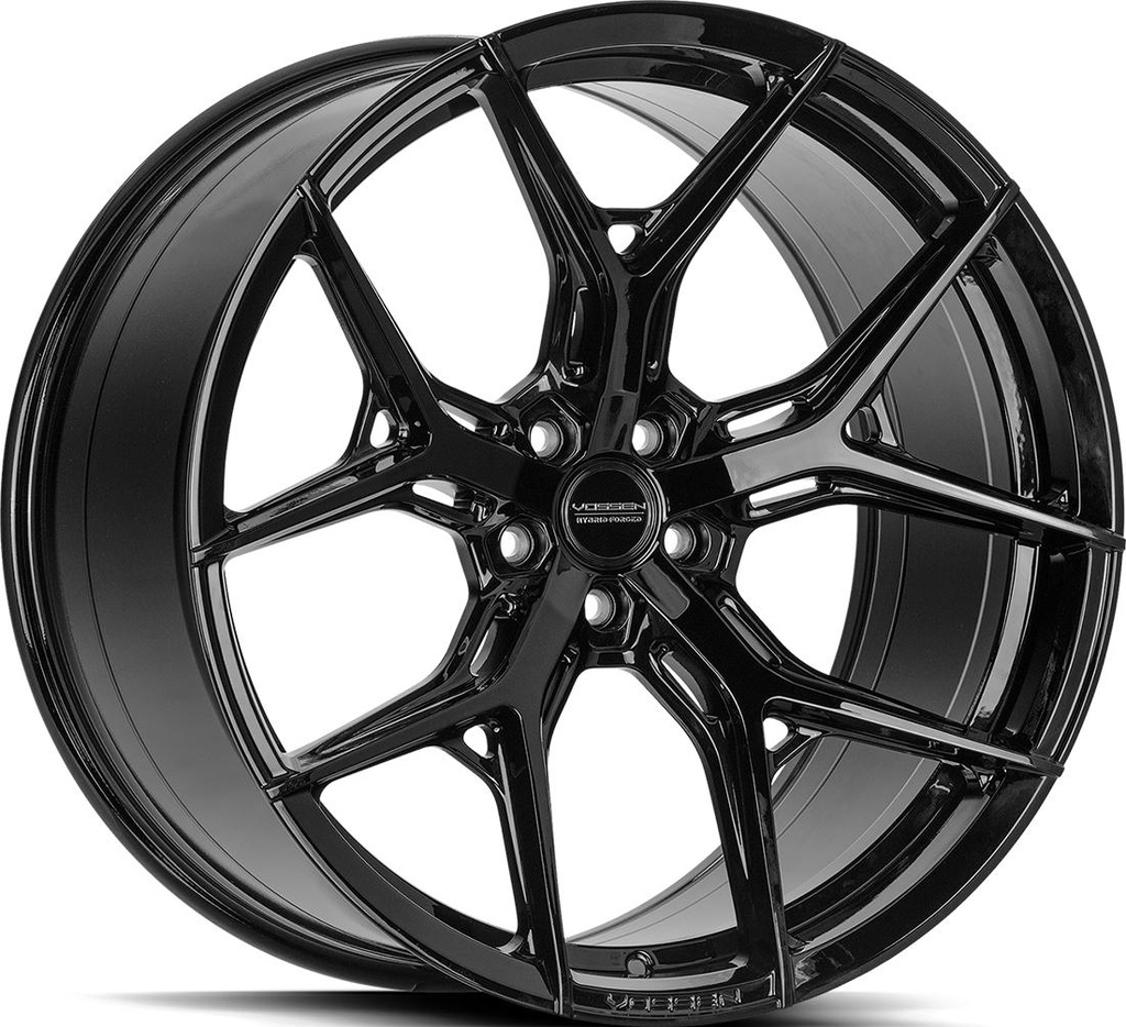VOSSEN HF5 GLOSS BLACK 11.5x21 5/130 ET50 CB71.6