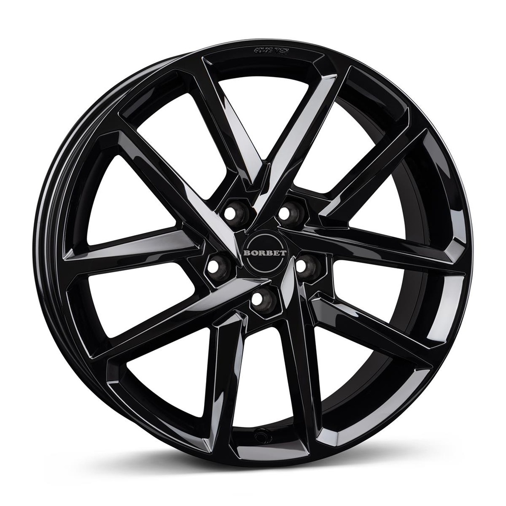 BORBET N BLACK GLOSS 7.5x18 5/112 ET41 CB66.5