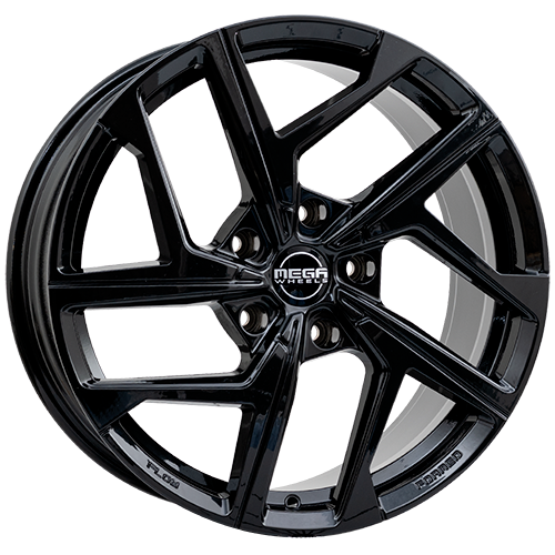 MEGA WHEELS SCORPIUS FF BLACK 8x19 5/112 ET45 CB57.1