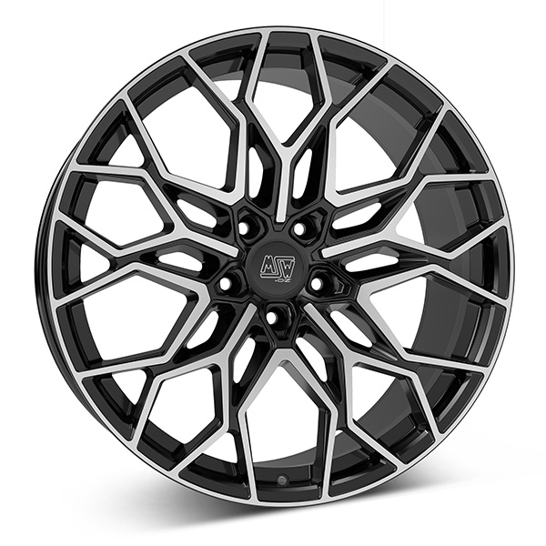 MSW 51 G.BLK/POL | 8,5X21 5-130 E27,1 C66,56 R14 8.5x21 5/130 ET27.1 CB66.6