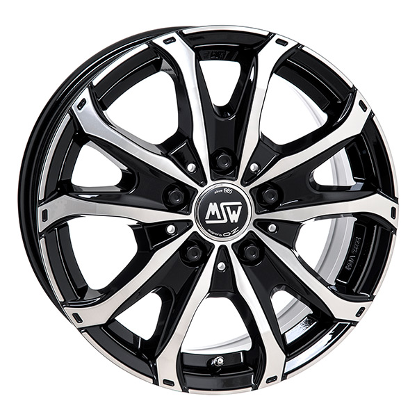 MSW 48 VAN BLK/POL | 6,5X16 5-130 E55 C78,1 60 6.5x16 5/130 ET55 CB78.1