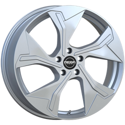 MEGA WHEELS TRITON DARK SILVER 7.5x17 5/112 ET30 CB66.6