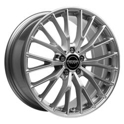 MEGA WHEELS CASTOR FF DARK SILVER 8x19 5/112 ET34 CB66.6