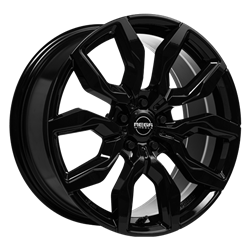 MEGA WHEELS NOVA BLACK 8x19 5/112 ET30 CB66.6