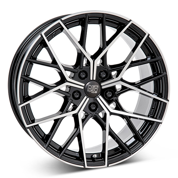 MSW 74 G.BLK/POL | 10X19 5-112 E46,1 C66,56 60 10x19 5/112 ET46.1 CB66.6