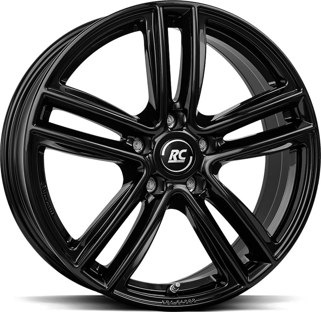 BROCK RC27 SHINY BLACK 7.5x17 5/120 ET37 CB72.6