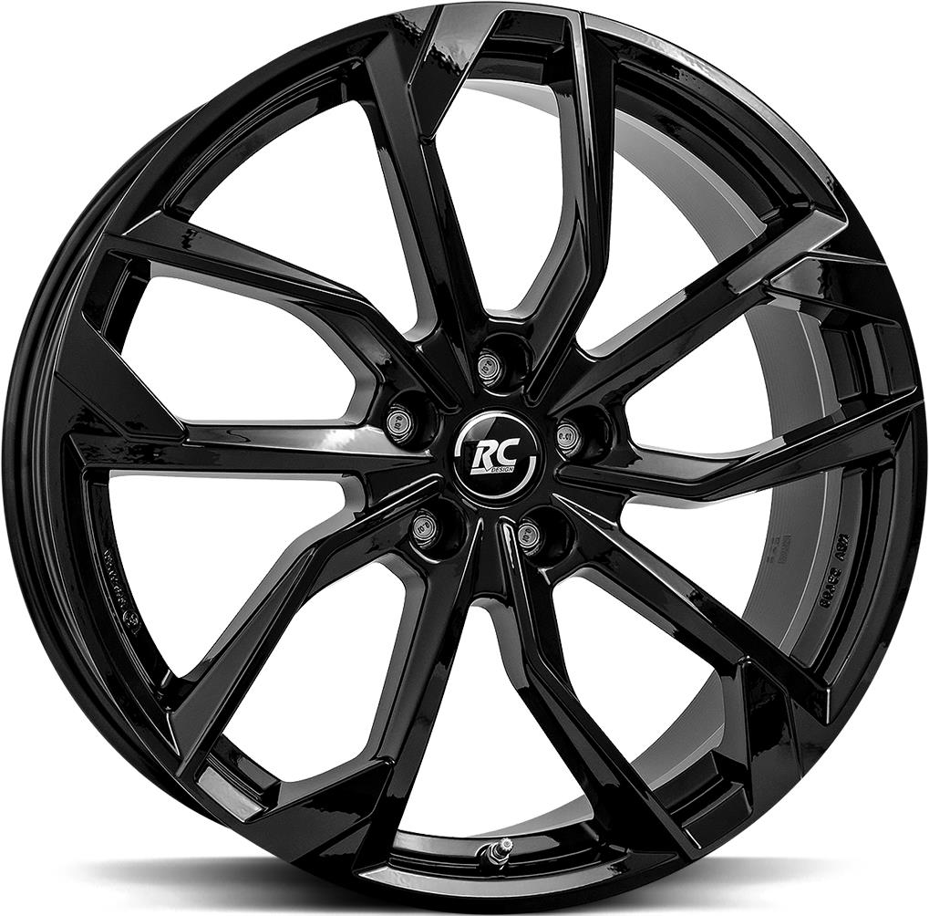 BROCK RC34 SHINY BLACK 8x19 5/112 ET32 CB66.6