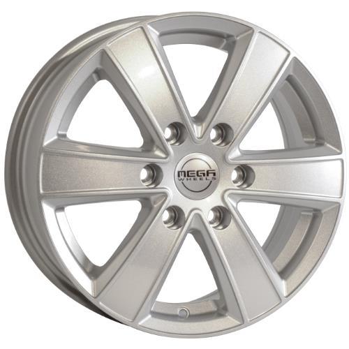 STATUSFÄLGAR HERCULES 6 SILVER 6.5x15 6/139.7 ET27 CB106.1