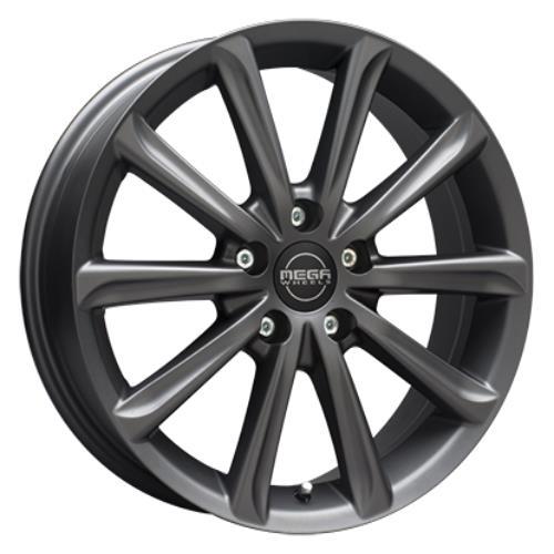 STATUSFÄLGAR VIRGO DARK MAT ANTHRACITE GREY 6x15 5/100 ET38 CB73.2