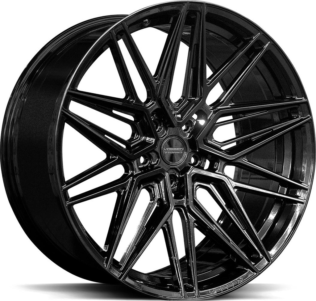 VOSSEN HF7 GLOSS BLACK 9.5x21 5/130 ET53 CB71.6