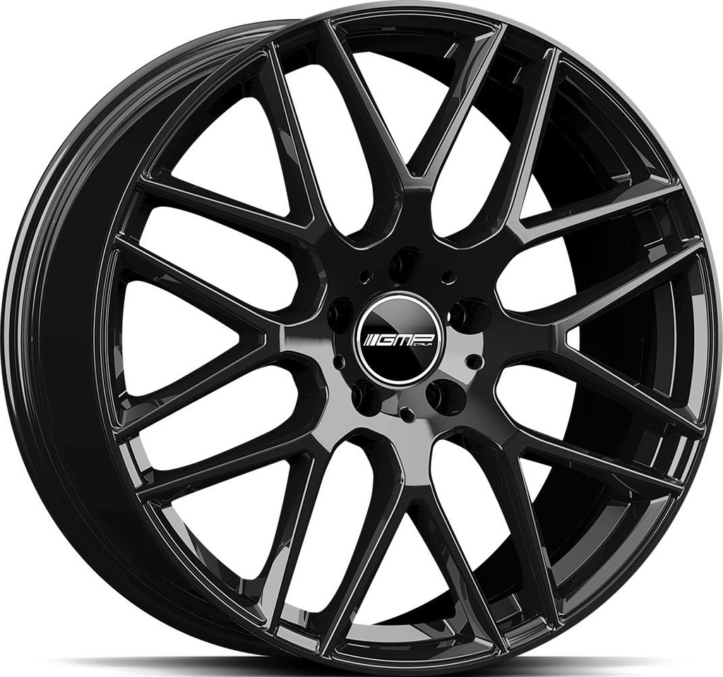 GMP BERGHEM GLOSS BLACK 10x21 5/130 ET33 CB84.1