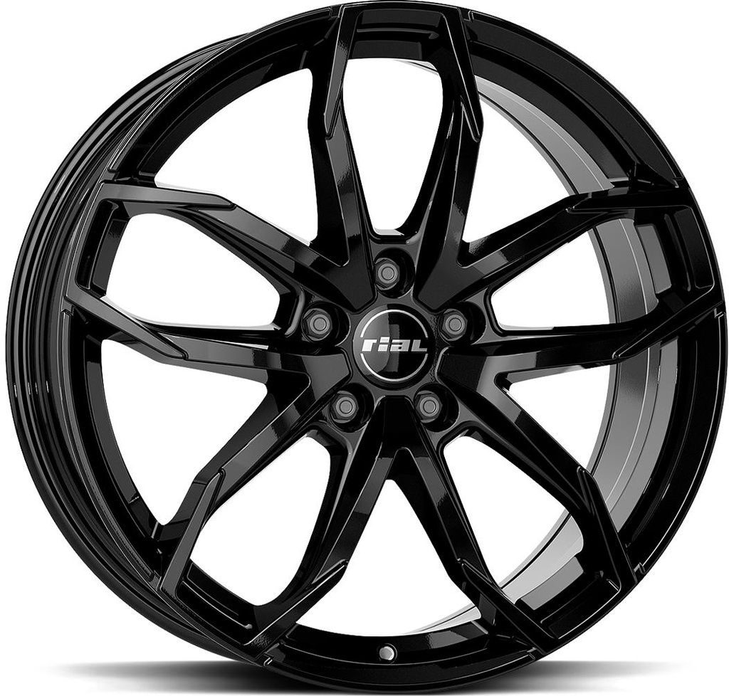 RIAL LUCCA DIAM BLACK 6.5x16 4/108 ET32 CB65.1