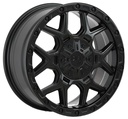STATUSFÄLGAR D213 FLATBLACK 8x18 5/112-120 ET45 CB74.1