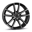 BORBET W BLACK POLISHED GLOSSY 7x17 5/112 ET44 CB66.5