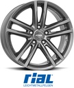 RIAL X10 METAL GREY 7.5x17 5/120 ET32 CB72.6