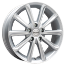 MEGA WHEELS VIRGO SILVER 6.5x16 4/100 ET49 CB54.1