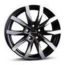 BORBET CW5 BLACK POLISHED MATT 6.5x16 5/160 ET60 CB65.1