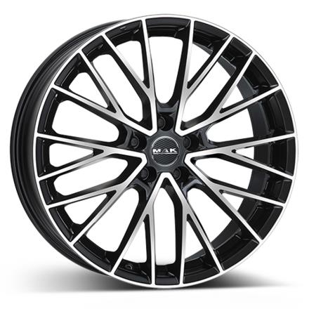 MAK SPECIALE BLK/POL 9.5x19 5/120 ET46 CB72.6