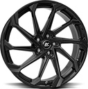 BROCK RC36 SHINY BLACK 9.5x20 5/120 ET39 CB63.4